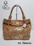 Bolso Cartera Rebecca - Suela/Dorado