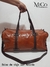 Bolso de Viaje - Caoba detalles Chocolate