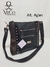 Bandolera Aylen - Negro / Peltre