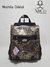 Mochila Cartera Cristal - Negro/Platino