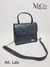 Cartera Bandolera Lola - Azul Petroleo Metalizado