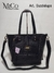 Bolso Cartera Guadalupe - Negro Crocco