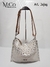 Cartera Bandolera Jujuy - Blanco Animal Print