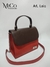 Cartera Bandolera Lola - Ladrillo Tapa Chocolate