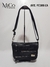 Bandolera Federica - Negro Crocco - comprar online