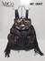 Mochila Grace - Negro Tapa Detalles Peltre
