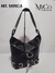 Cartera Rafaela - Negro Crocco - comprar online