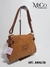 Cartera Bandolera Amalita - Marron Animal Print
