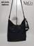 Cartera Santa Barbara - Negro con Lunares