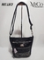 Bandolera Lucy - Negro/Plata