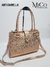 Cartera Isabella (D) - Rosa Oro Reptil