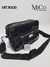 Bandolera Rocio - Negro Crocco Charolado