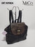 Mochila Ainhoa - Negro/Tapa Detalles Dorado