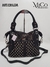 Bolso Cartera Enilda - Negro Tornasolado