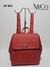 Mochila Rocio - Rojo con Lunares
