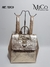 Mochila Rocio - Beige con Dorado
