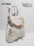 Mochila Abigail - Blanco Tornasolado