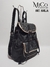 Mochila Noelia - Negro Tapa Animal Print