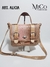 Bandolera Alicia - Beige/Tapa Rose