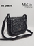 Bandolera Sabrina - Negro/Animal Print