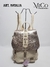 Mochila Natalia - Tiza/Tapa Dorada