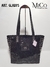 Bolso Cartera Gladys - Negro Reptil