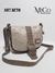 Bandolera Beth - Vison Tapa Gris