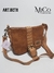 Bandolera Beth - Suela/Tapa Marron Brilloso
