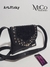 Bandolera Vicky - Negra Con detalles Brillosos