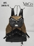 Mochila Santa Fe - Negro Brilloso y Dorado