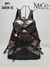 Mochila Santa Fe - Negro y Peltre