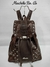 Mochila Bs As - Chocolate Textura Reptil