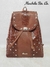 Mochila Bs As - Marron Textura Crocco