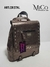 Mochila Cartera Cristal - Peltre Metalizado
