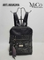 Mochila Ariadna - Negro con detalles plata