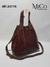Cartera Justina - Marron Crocco