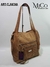 Bolso Cartera Claudia - Suela Textura Reptil