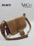 Bandolera Beth - Marron Textura Reptil