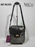 Bandolera Milena - Negro Tornasolado Peltre