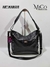 Cartera Margot - Negro Textura Crocco