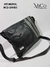 Morral Mico Grande - Negro Detalle Gris