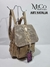 Mochila Natalia - Beige oscuro / Tapa con brilo - comprar online
