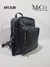 Mochila Zuri - Negro Textura Bolsillo Opaco en internet
