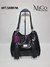 Cartera Sabrina - Negro Brilloso