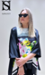 MAXI BLUSA FLOWERS - comprar online