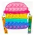 Imagem do Bagburguer Bolsa Pop-it Brinquedo Anti Stress C/14cm