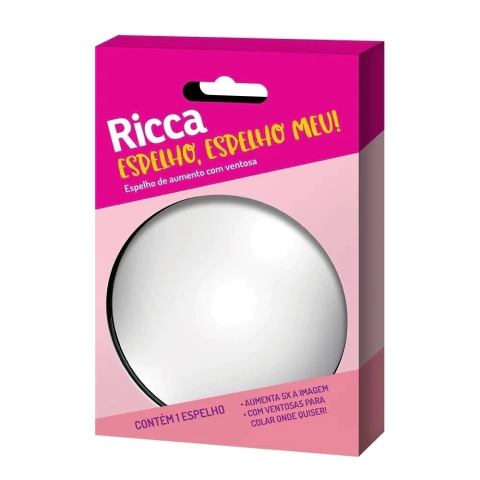 Espelho Ricca Compact Aumento 5x