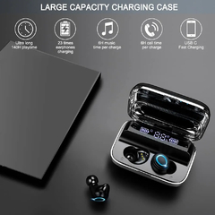 E10 Touch Noise Reduction Fones De Ouvido Impermeável, TWS, Bluetooth 5.1 - comprar online