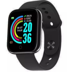 Relógio inteligente unissex D20 para Android e iOS, Bluetooth Smartwatch na internet