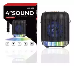 Parlante Bluetooth Mixor 4" Mod 402 Con Correa